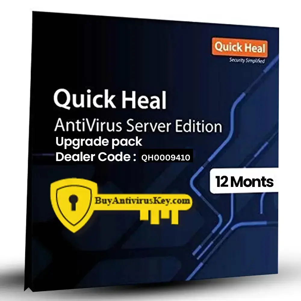 Renew Quick Heal Antivirus for server 1 User - 1 Year Renew Quick Heal Antivirus for server 1 User - 1 Year