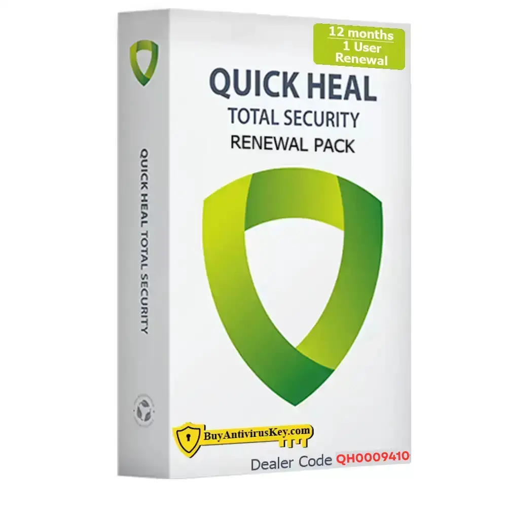 Renew Quick Heal Total Security 1 User - 1 Year Renew Quick Heal Total Security 1 User - 1 Year
